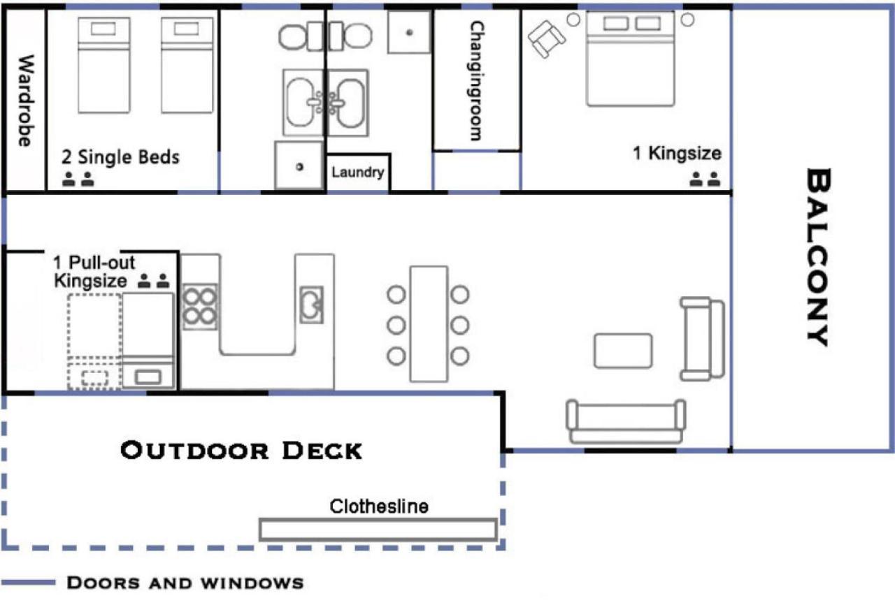 Апартаменты Wharf Retreat Unit 2 Тауранга Экстерьер фото